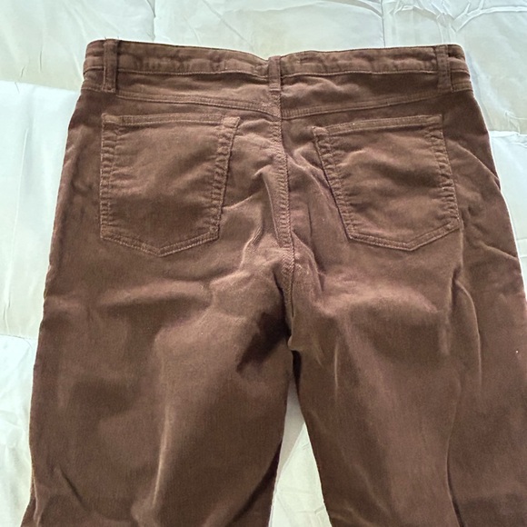 Peruvian Connection Corduroy Straight Leg Pant Brown 16 - Picture 7 of 8